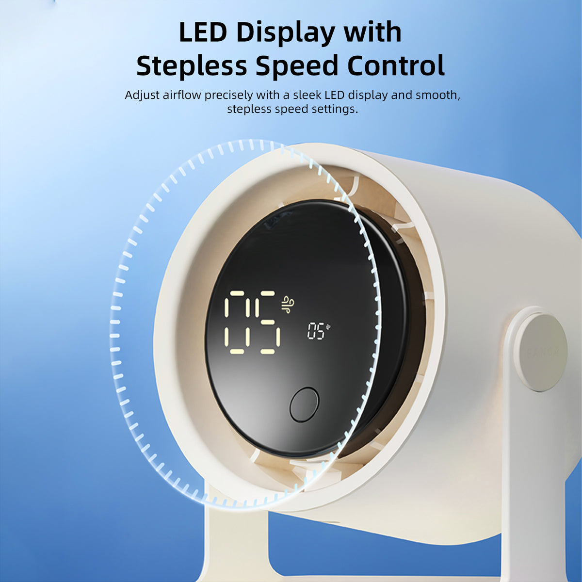 Vyvylabs S04 Digital Desktop Fan 
