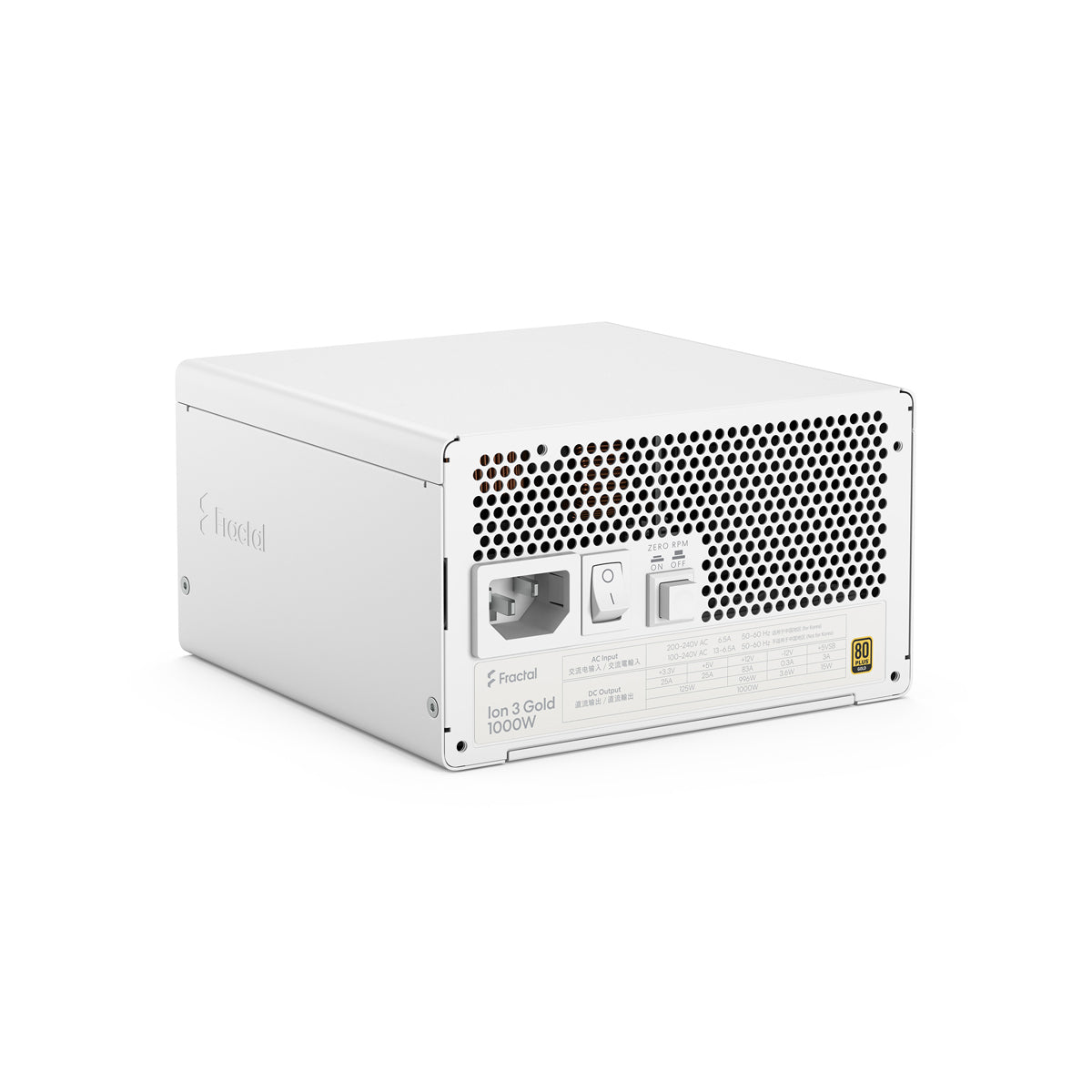 Fractal Design Ion 3 Gold 1000W Fully Modular Power