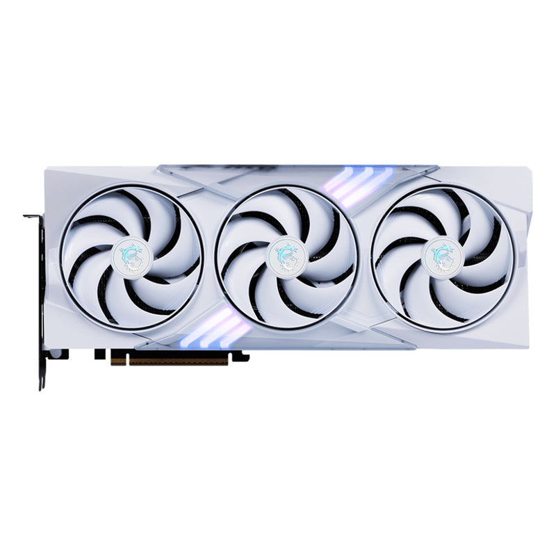 MSI Geforce RTX 5070 12GB GDDR7 Gaming Trio OC Graphics Card White