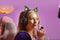 Razer Kraken Kitty V2 USB Headset With RGB  Kitty Ears (Black)