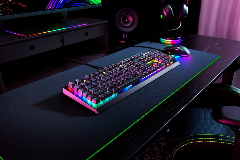 Razer Blackwidow V4 X Mechanical Gaming Keyboard With Razer Chroma RGB (Yellow Switch)