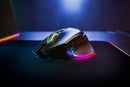 Razer Basilisk V3 Pro 35K Fully Customizable Wireless Ergonomic Gaming Mouse (Black, White)