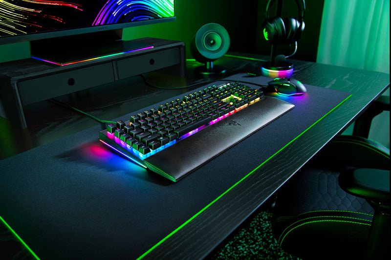 Razer Blackwidow V4 Mechanical Gaming Keyboard (Yellow Switch)