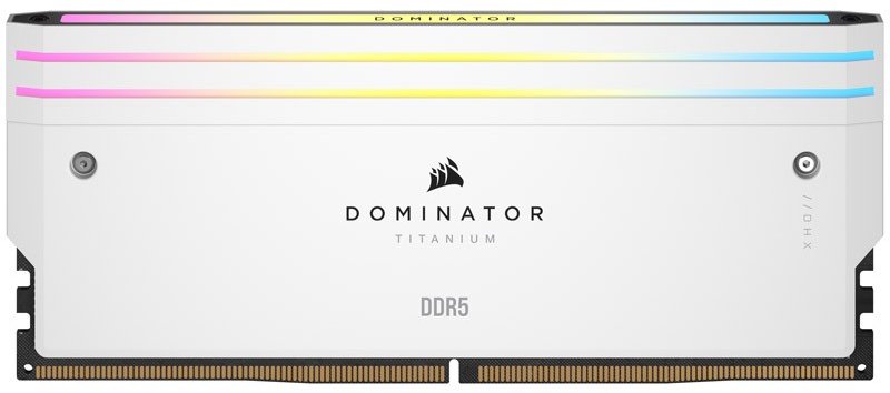 Corsair Dominator Titanium RGB 32GB (2X16GB) DDR5 DRAM 6600MHz CL32 Intel XMP Memory | DataBlitz