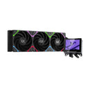 XYZ HydroView AIO 360 ARGB Liquid Cooler with Temperature Display (Black, White)