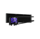 XYZ HydroView AIO 360 ARGB Liquid Cooler with Temperature Display (Black, White)