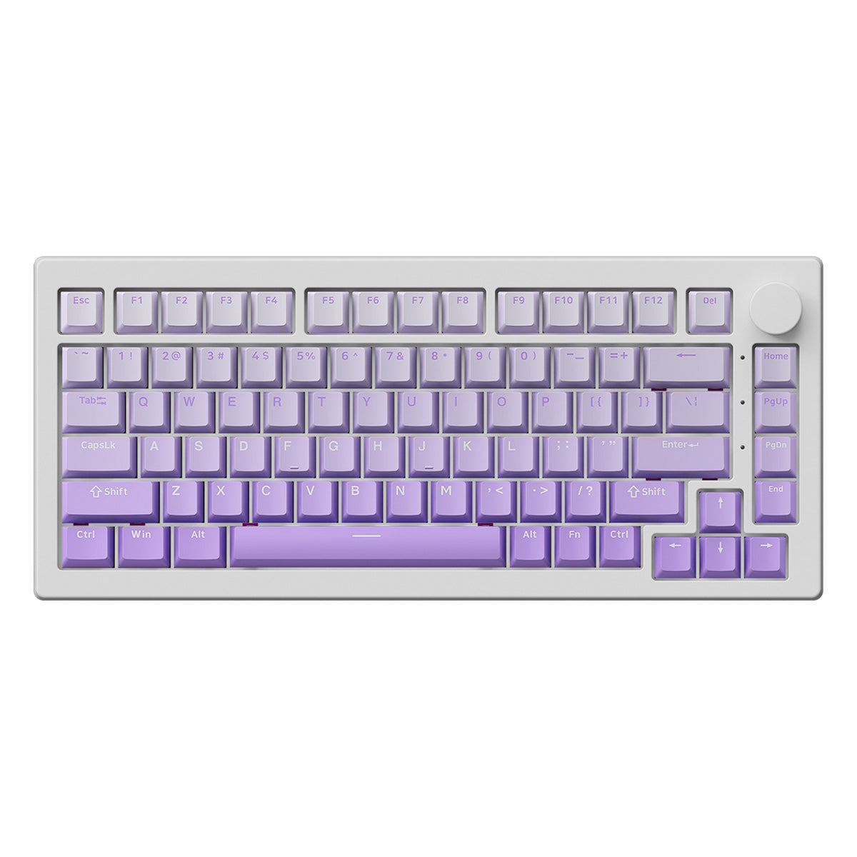 Akko 5075 V3 Multi-Mode RGB Hot-Swappable Mechanical Keyboard (Gradient Puple)
