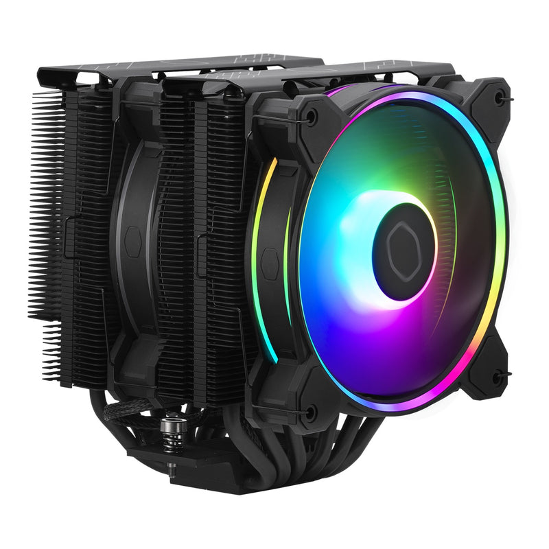 Cooler Master Hyper 622 Halo Black ARGB Dual-Tower CPU Air Cooler
