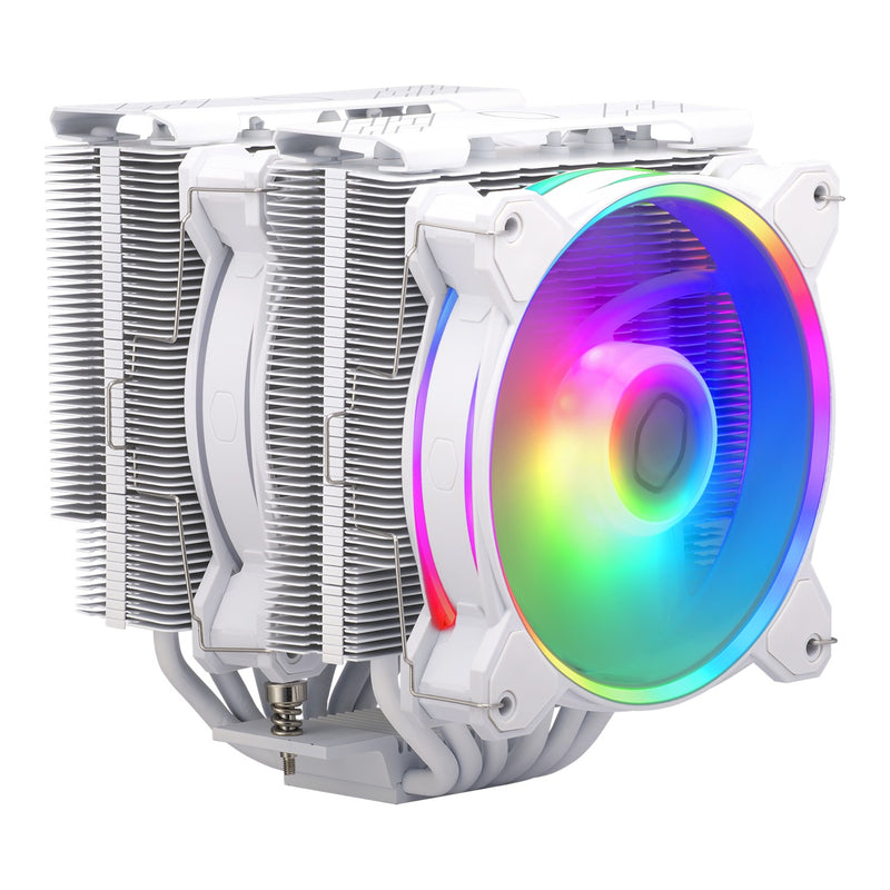 Cooler Master Hyper 622 Halo White ARGB Dual-Tower CPU Air Cooler