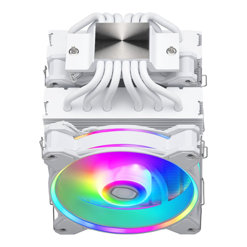 Cooler Master Hyper 622 Halo White ARGB Dual-Tower CPU Air Cooler