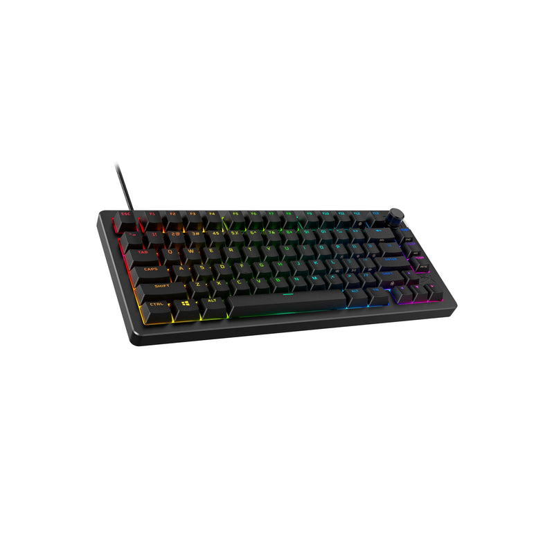 HyperX Alloy Rise 75 RGB Mechanical Gaming Keyboard Black (Red Linear Switch) (7G7A4AA