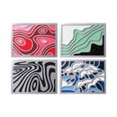 HyperX Badge Pack Gaming Keyboard Swappable Magnetic Badges (8-Bit, Abstract, Cute)