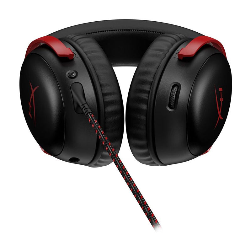 HyperX Cloud III Gaming Headset For PC/PS5/PS4/XBOX Series X/S / XBOXONE/NSW/Mobile (Black/Red)