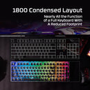 HyperX Origins 2 1800 RGB Swappable Housing Wired Mechanical Gaming Keyboard (Black)