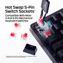 HyperX Origins 2 65 RGB Hot-Swappable Wired Mechanical Gaming Keyboard