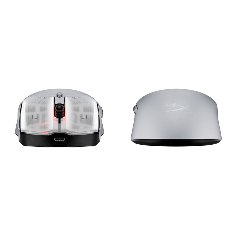 HyperX Pulsefire Haste 2 S Wireless Gaming Mouse for PC/PS5/Xbox Series X/S (Silver, Navy) (9B002AA, 9B001AA)