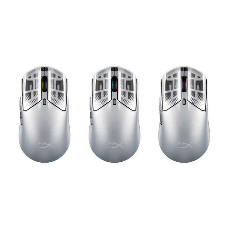 HyperX Pulsefire Haste 2 S Wireless Gaming Mouse for PC/PS5/Xbox Series X/S (Silver, Navy) (9B002AA, 9B001AA)
