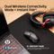 HyperX Pulsefire Saga Pro Wireless Gaming Mouse for PC/PS5/Xbox Series X/S (Black) (A2PB2AA)