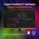 HyperX Pulsefire Saga Pro Wireless Gaming Mouse for PC/PS5/Xbox Series X/S (Black) (A2PB2AA)