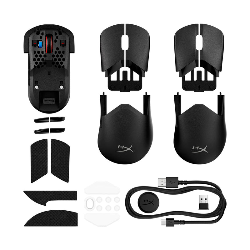 HyperX Pulsefire Saga Pro Wireless Gaming Mouse for PC/PS5/Xbox Series X/S (Black) (A2PB2AA)