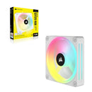 Corsair iCUE Link QX120 RGB 120MM PWM PC Fan Expansion Kit (White) (Single Pack)