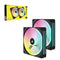 Corsair iCUE Link QX140 RGB 140mm PWM PC Fans Starter Kit With iCUE Link System Hub (Twin Pack)