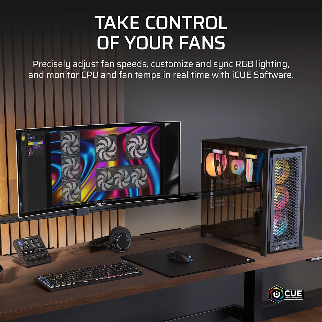 Corsair iCue LINK RX120 II RGB 120mm High-Performance PWM Fan Expansion (Single Pack)