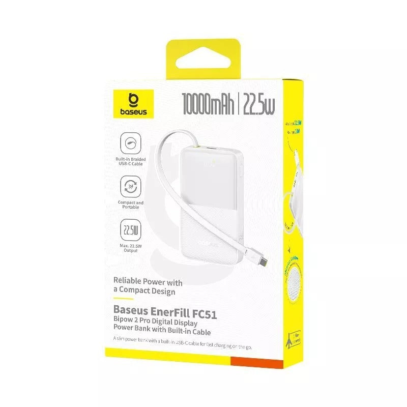 Baseus EnerFill FC51 Bipow 2 Pro Digital Display Power Bank