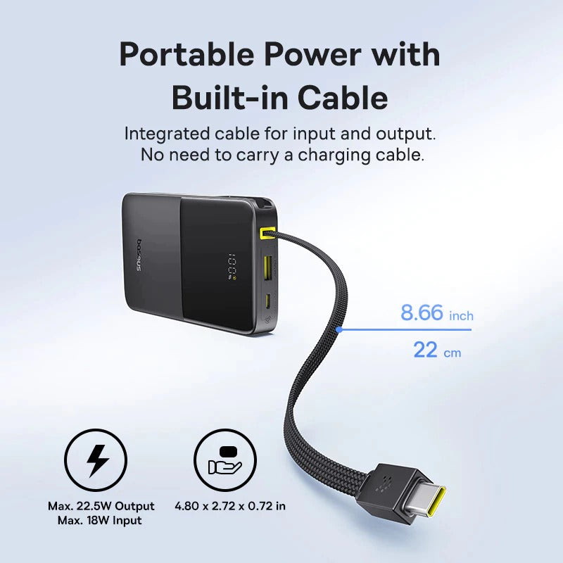 Baseus EnerFill FC51 Bipow 2 Pro Digital Display Power Bank