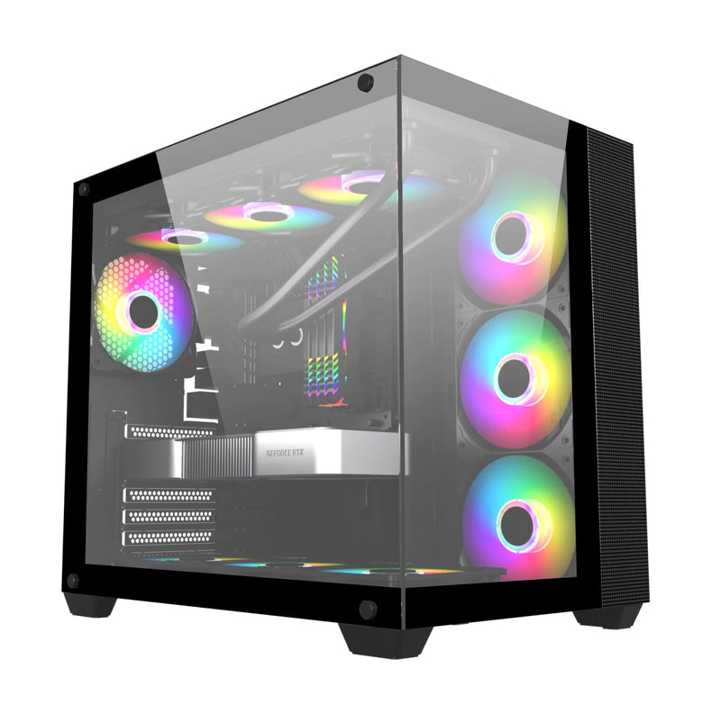 Frontier Trendsonic Igloo IG30A Dual Chamber Gaming ATX Case (Black)