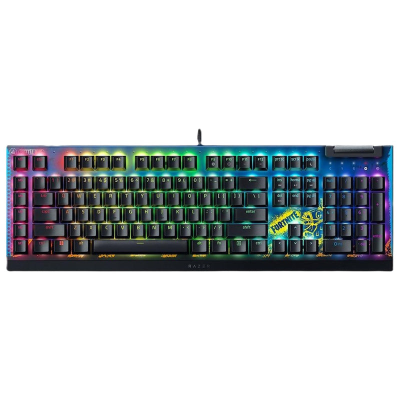 Razer Blackwidow V4 X Mechanical Gaming Keyboard with Razer Chroma RGB (Fortnite Edition)