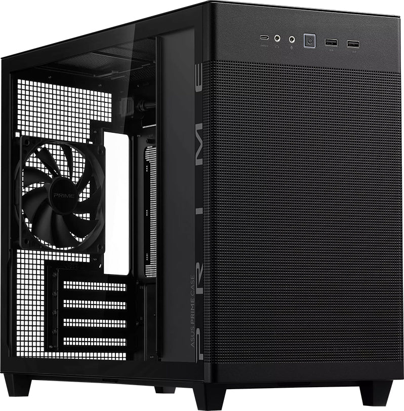 Asus Prime AP201 Tempered Glass Micro-ATX Case | DataBlitz