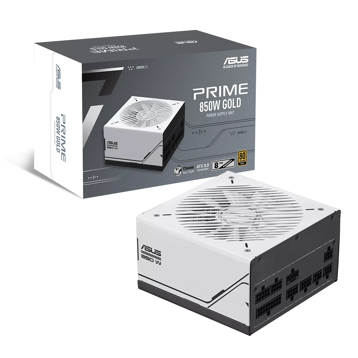Asus Prime 850W 80+ Gold ATX 3.1 Power Supply