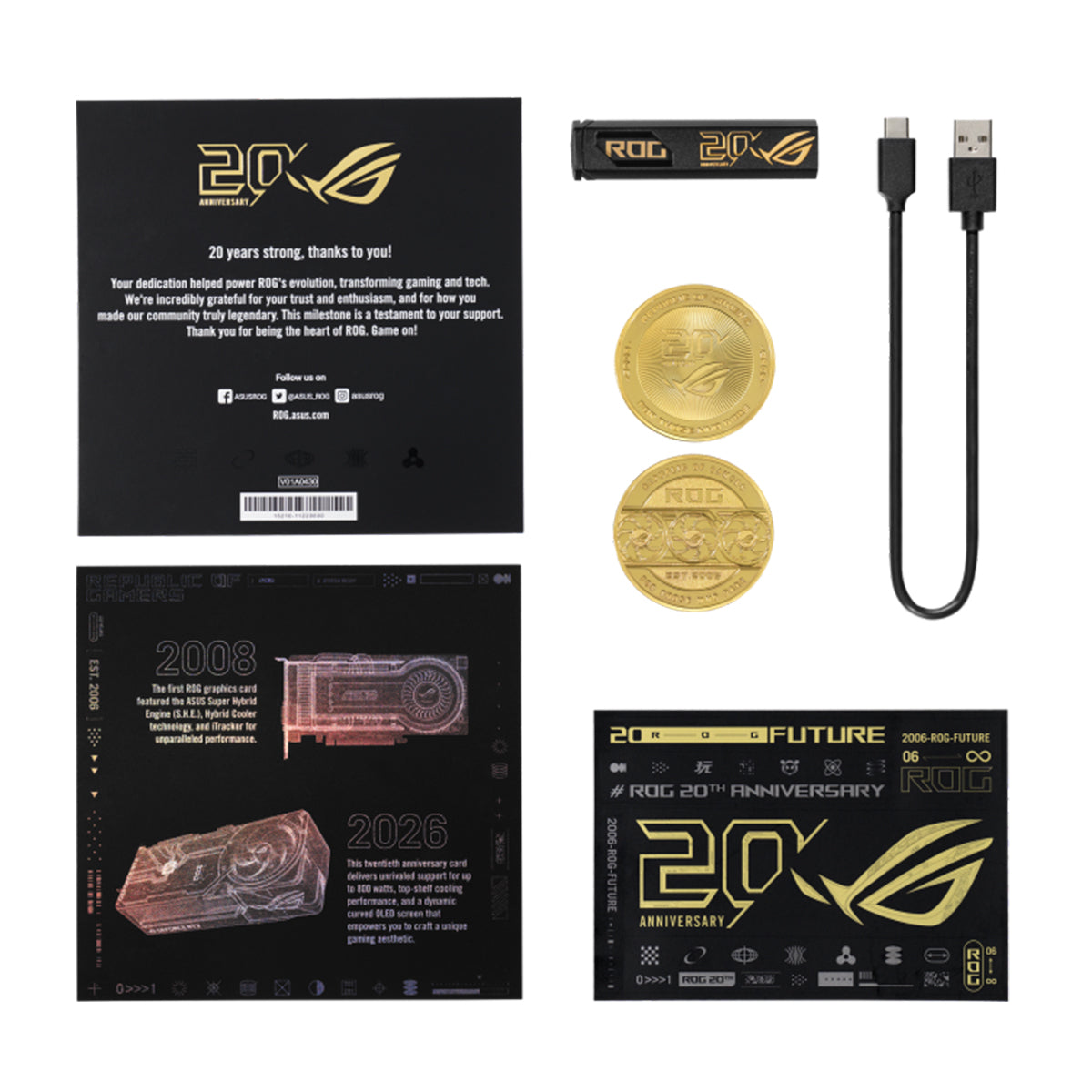 Asus ROG Astral GeForce RTX 5090 20th Ed. 32GB GDDR7 Graphics Card