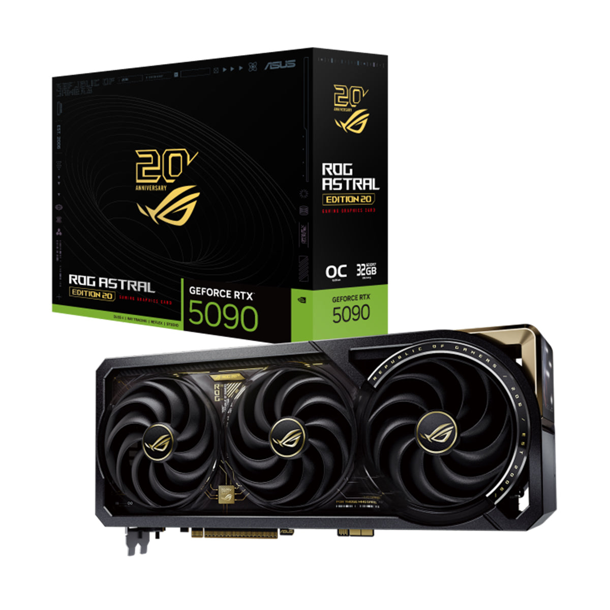 Asus ROG Astral GeForce RTX 5090 20th Ed. 32GB GDDR7 Graphics Card