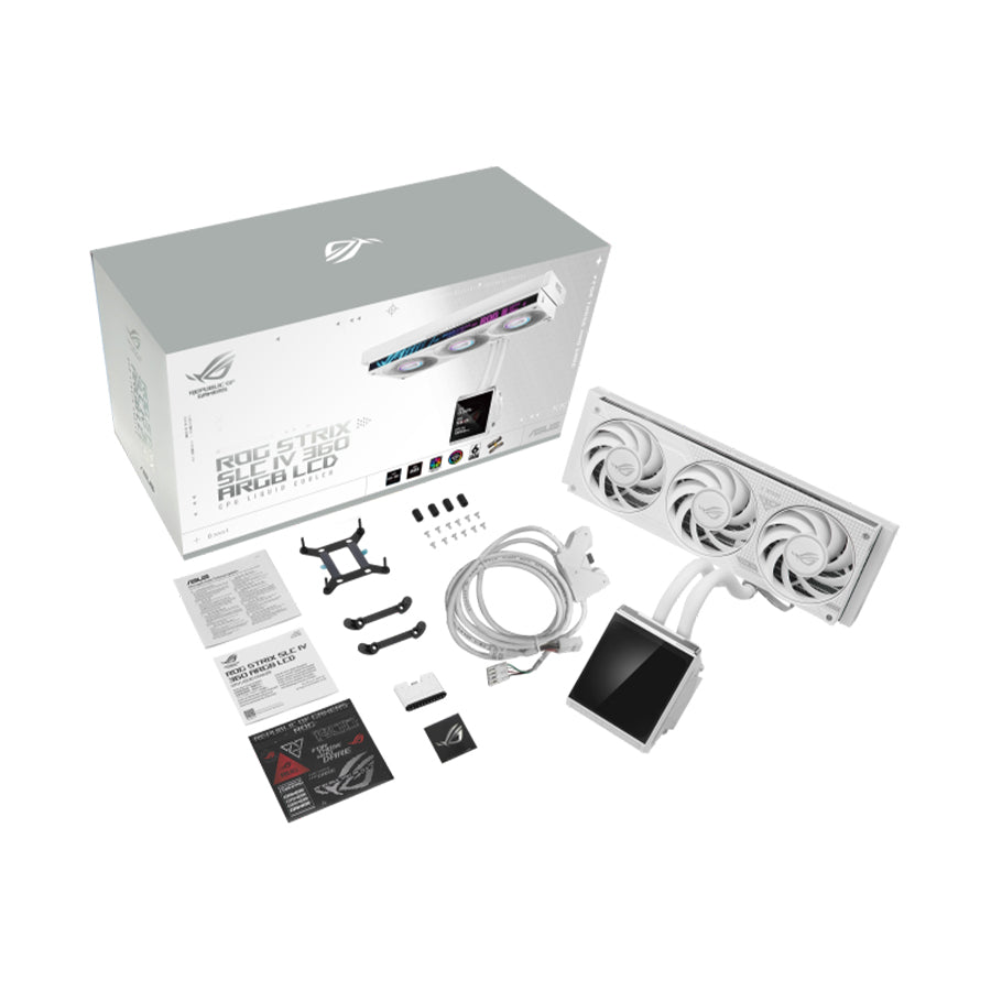 Asus ROG Strix SLC IV 360 ARGB LCD AIO Liquid CPU Cooler