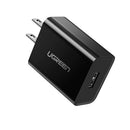 UGreen USB-A QC 3.0 18W Charger (Black) (CD122/60495)