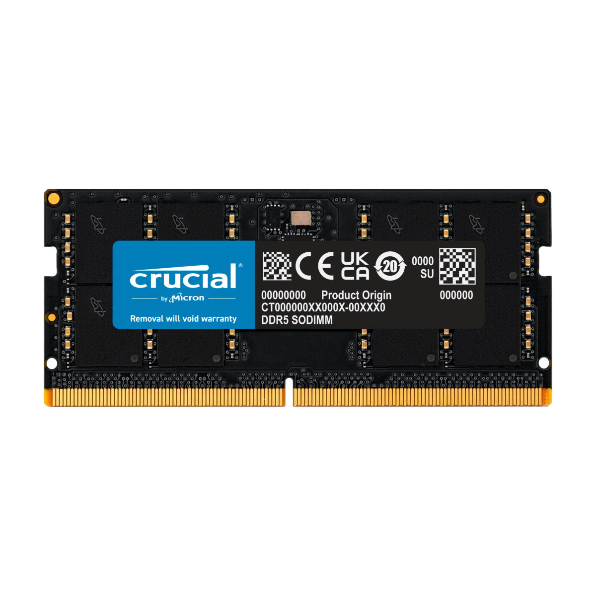 Crucial DDR5 4800MHz CL40 Sodimm Notebook Memory | DataBlitz