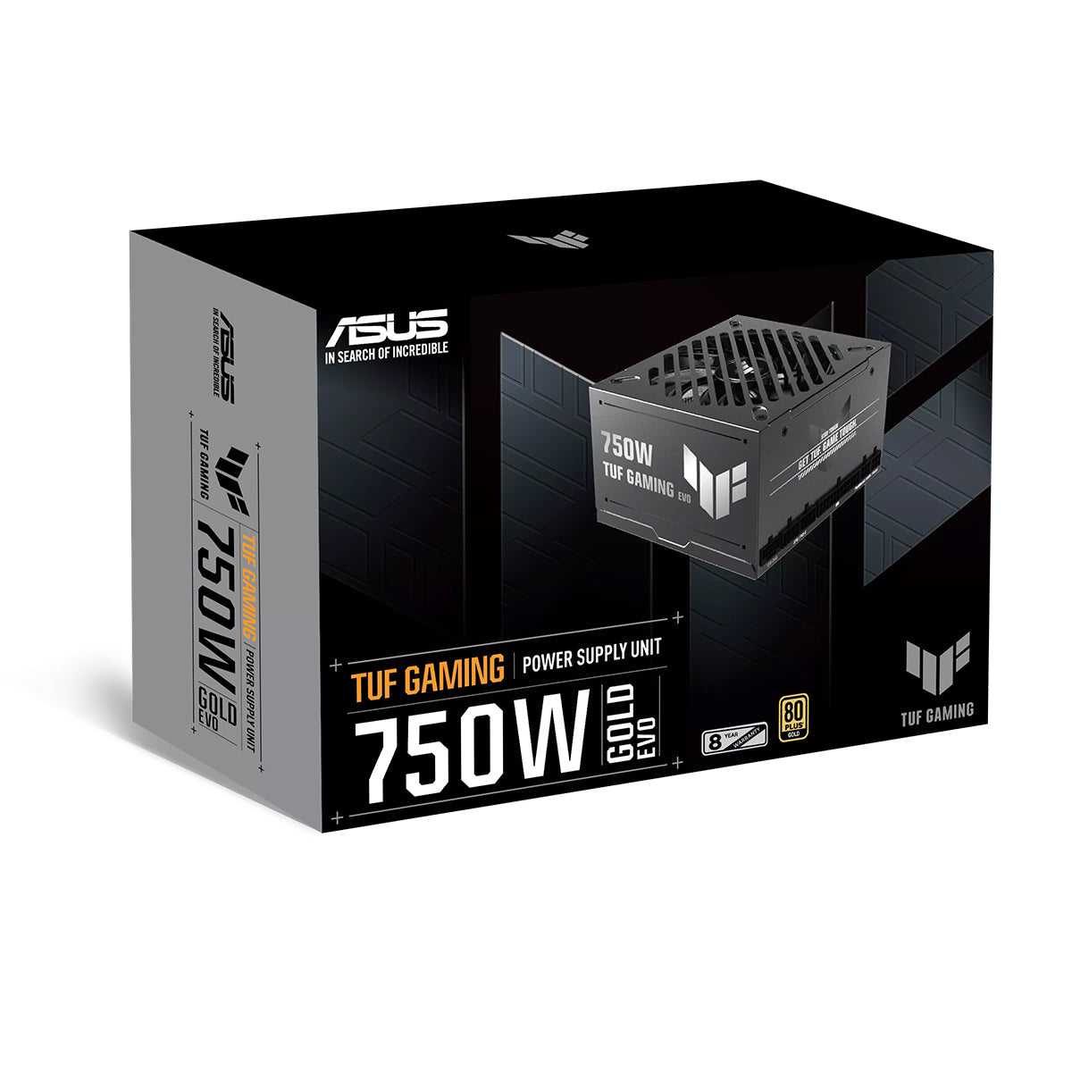 ASUS TUF Gaming 750W Gold Evo ATX 3.1 Power Supply