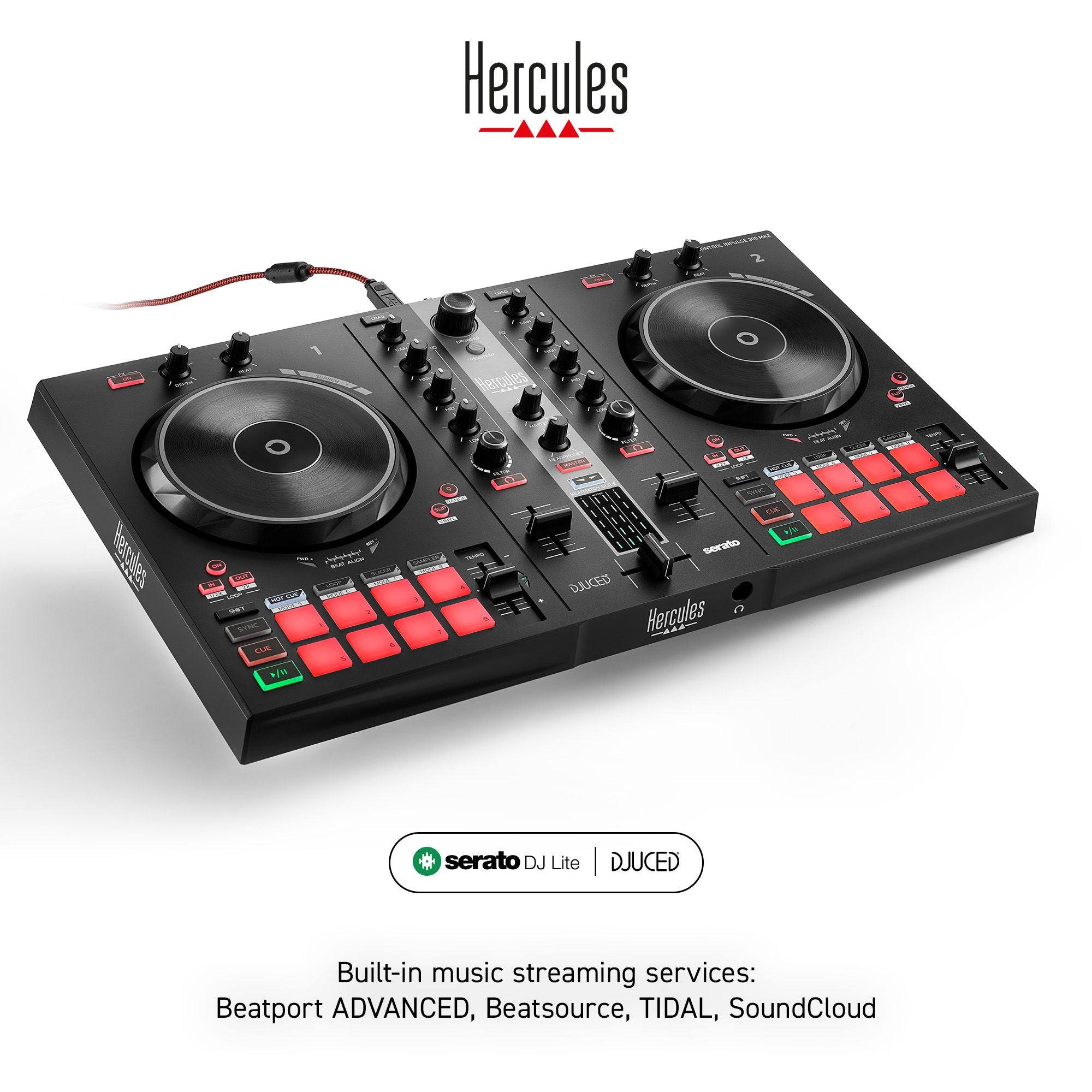 Hercules DJControl Inpulse 300 MK2 Controller (4780944)