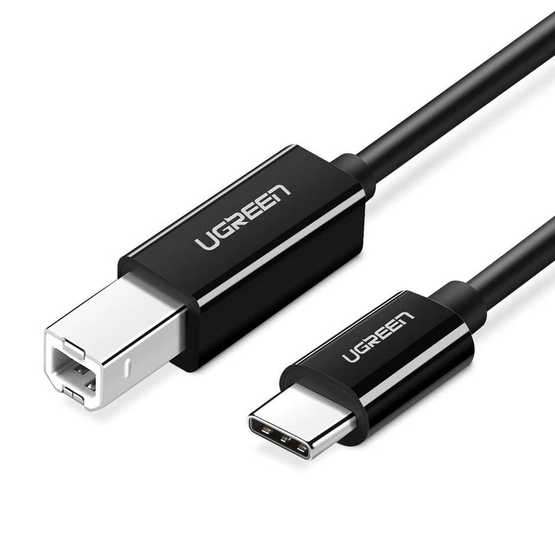Ugreen USB-C 2.0 to USB-B 2.0 Printer Cable - 2m (US241/80811)