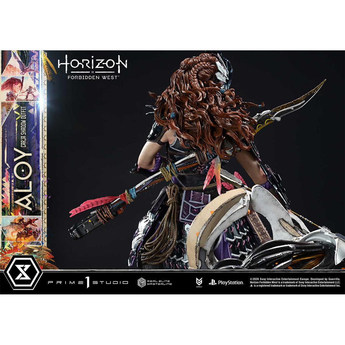 Real Elite Masterline Horizon Forbidden West Aloy Carja Shadow Outfit