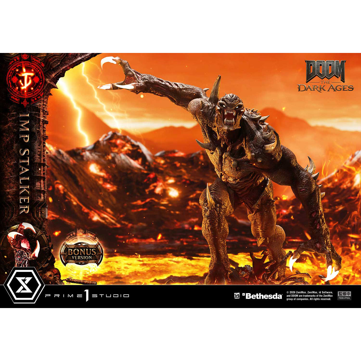 Ultimate Premium Masterline Doom: The Dark Ages Imp Stalker | DataBlitz