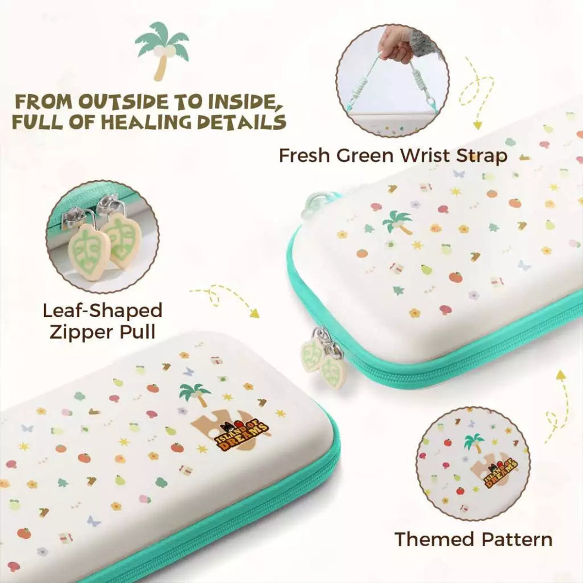 IINE Eva Carrying Storage Case for Nintendo Switch 2 (Island of Dreams) (L1275)