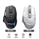 Logitech G502 X Plus Lightspeed Wireless RGB Gaming Mouse (Black, White)
