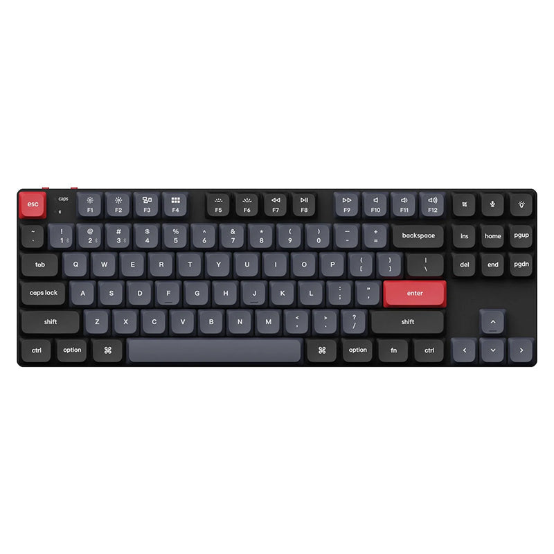 Keychron K1 Pro QMK/VIA RGB Backlight Wireless Mechanical Keyboard (Red Switch) (K1P-H1)