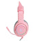 Onikuma K9 7.1 Version Surround Sound RGB Stereo Gaming Headset (Pink)