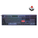 Ducky One 3 Cosmic Blue Hotswap Double Shot PBT Mechanical Keyboard (Cherry RGB Red)