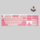 Ducky One 3 Gossamer Pink Hotswap Double Shot PBT Mechanical Keyboard (Cherry RGB Red) (DKON2108-RUSPDGOWWPC2)