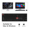 Keychron K10 Pro QMK/VIA Fully-Assembled RGB Backlit Full Size Wireless Mechanical Keyboard (Black)